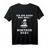 Herren Lustiges Rentner T-Shirt 2022 - Abschiedsgeschenk für Pensionierung & Ruhestand mit Insel-Motiv