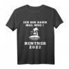 Herren Lustiges Rentner T-Shirt 2022 - Abschiedsgeschenk für Pensionierung & Ruhestand mit Insel-Motiv