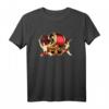 Male Taiko Drummers Mitsudomoe Grafikdesign Geschenk T-Shirt – Perfekt für Trommler, Musiker & Japan Trommel-Enthusiasten bei Festivals & Workshops