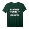Lustiges Rentner 2020 Geschenk - Auch der Beste hört mal auf T-Shirt für Ruhestand, Geburtstag & Weihnachten