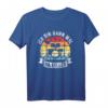 Ich bin dann mal im Keller Drummer T-Shirt – Lustiges Musiker-Shirt im Vintage Retro Look für Schlagzeuger und Proben im Keller