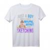 Nur ein Junge der Animes Ramen und Zeichnen Manga Anime T-Shirt – Perfektes Geschenk für Manga- und Anime-Fans zu Weihnachten & Geburtstag
