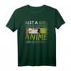 Nur ein Mädchen das Animes und Zeichnen liebt Manga Anime T-Shirt - Perfektes Geschenk für Manga- und Anime-Fans zu Weihnachten & Geburtstag