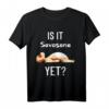 Is It Savasana Yet? Dog Puppy Pet Lover Yoga Meditation T-Shirt – Trendiges Geschenk für Hundeliebhaber, Yogis & Tierfreunde