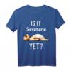 Is It Savasana Yet? Dog Puppy Pet Lover Yoga Meditation T-Shirt – Trendiges Geschenk für Hundeliebhaber, Yogis & Tierfreunde