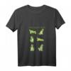 Damen T-Rex Yoga Posen Dinosaurier Achtsamkeit Meditation Dino Meme T-Shirt mit V-Ausschnitt – Lustiges Yoga-Outfit für Meditation, Humor und Dinosaurier-Fans