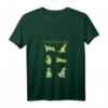 Damen T-Rex Yoga Posen Dinosaurier Achtsamkeit Meditation Dino Meme T-Shirt mit V-Ausschnitt – Lustiges Yoga-Outfit für Meditation, Humor und Dinosaurier-Fans
