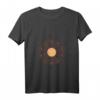 Damen Om Aum Omkara Symbol Spirituelle Yoga Meditation Lotus Mandala T-Shirt mit V-Ausschnitt – Perfekt für Yoga, Festivals & spirituelle Anlässe