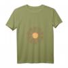 Damen Om Aum Omkara Symbol Spirituelle Yoga Meditation Lotus Mandala T-Shirt mit V-Ausschnitt – Perfekt für Yoga, Festivals & spirituelle Anlässe