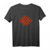 Tibet Endlosknoten Buddhismus Meditation Glücksbringer T-Shirt – Spirituelle Geschenkidee für Buddhisten, Yogis & Esoterik-Fans bei besonderen Anlässen