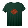Tibet Endlosknoten Buddhismus Meditation Glücksbringer T-Shirt – Spirituelle Geschenkidee für Buddhisten, Yogis & Esoterik-Fans bei besonderen Anlässen