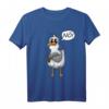 STATEMENT MÖWE MEDITATION T-Shirt – Lustiges Comic Möwe Motiv für Nordsee- und Ostseeurlauber als Geschenk für Liebste