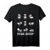 Funny Sheep Yoga Shirt with Meditation Pose – Perfect Gift for Yoga and Sheep Lovers of Men, Women & Kids for Birthdays, Christmas, Mother’s & Father’s Day