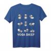 Funny Sheep Yoga Shirt with Meditation Pose – Perfect Gift for Yoga and Sheep Lovers of Men, Women & Kids for Birthdays, Christmas, Mother’s & Father’s Day