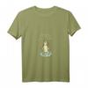 Damen Unicorn Lotus Pose Cute Meditation Exercise Yoga Lover Geschenk T-Shirt mit V-Ausschnitt – Perfekt für Yoga- und Meditationsliebhaber, Freunde & Familie