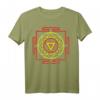 Kali Yantra T-Shirt Spirituelles Meditationskunst Shirt für Männer, Frauen, Teenager & Kinder – Günstiges Yoga & Meditation Kleidungsstück