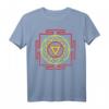 Kali Yantra T-Shirt Spirituelles Meditationskunst Shirt für Männer, Frauen, Teenager & Kinder – Günstiges Yoga & Meditation Kleidungsstück