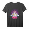 Spiritual Chakras Aligned Unicorn Meditation Yoga-T-Shirt – Lustiges Geschenk für Yoga-Fans, Meditation Practitioners & Einhornliebhaber