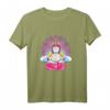Spiritual Chakras Aligned Unicorn Meditation Yoga-T-Shirt – Lustiges Geschenk für Yoga-Fans, Meditation Practitioners & Einhornliebhaber