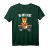 Be Different Be Fun Fuchs Fledermaus Meditation T-Shirt – Inspirierendes Geschenk für Natur- und Tierliebhaber zum HapKitten