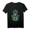 Hamsa Hand der Fatima Auge Symbol Geschenk als Meditation T-Shirt – Perfekt für Yoga, Achtsamkeit & Buddhismus Fans