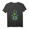 Hamsa Hand der Fatima Auge Symbol Geschenk als Meditation T-Shirt – Perfekt für Yoga, Achtsamkeit & Buddhismus Fans