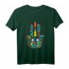 Hamsa Hand der Fatima Auge Symbol Geschenk als Meditation T-Shirt – Perfekt für Yoga, Achtsamkeit & Buddhismus Fans