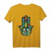 Hamsa Hand der Fatima Auge Symbol Geschenk als Meditation T-Shirt – Perfekt für Yoga, Achtsamkeit & Buddhismus Fans