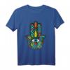Hamsa Hand der Fatima Auge Symbol Geschenk als Meditation T-Shirt – Perfekt für Yoga, Achtsamkeit & Buddhismus Fans