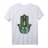 Hamsa Hand der Fatima Auge Symbol Geschenk als Meditation T-Shirt – Perfekt für Yoga, Achtsamkeit & Buddhismus Fans