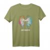 Yoga Einatmen Atmen Natur Lunge T-Shirt – Spirituelles Design mit Lebensbaum und Zitat für Yogis, Buddhisten & Spirituelle