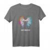 Yoga Einatmen Atmen Natur Lunge T-Shirt – Spirituelles Design mit Lebensbaum und Zitat für Yogis, Buddhisten & Spirituelle
