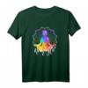 Namaste Aquarell Regenbogen Mandala Chakra Meditation Yoga T-Shirt – Genderneutrales Spirituelles Yoga-Shirt für Meditation, Streetwear & LGBTQ Community