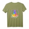 Namaste Aquarell Regenbogen Mandala Chakra Meditation Yoga T-Shirt – Genderneutrales Spirituelles Yoga-Shirt für Meditation, Streetwear & LGBTQ Community