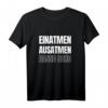 Lustiges Fränkisch Spruch T-Shirt: Einatmen Ausatmen Bassd scho für Meditation, Humor und regionale Kultur