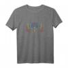 Regenbogen Lotusblume Chakren Meditation Yoga T-Shirt – Spirituelles Geschenk für Yogis, Meditierende & Bewusstseins-Erweiterer