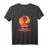 Alien Meditation T-Shirt mit aktiviertem Drittem Auge für Herren, Damen und Kids – Spirituelle Mode für Bewusstseinssteigerung