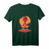 Alien Meditation T-Shirt mit aktiviertem Drittem Auge für Herren, Damen und Kids – Spirituelle Mode für Bewusstseinssteigerung