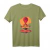Alien Meditation T-Shirt mit aktiviertem Drittem Auge für Herren, Damen und Kids – Spirituelle Mode für Bewusstseinssteigerung
