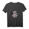Yoga Vinyasa Hatha Katzenmotiv Meditation Frauen Geschenk T-Shirt – Lustiges Yoga Outfit für Katzenliebhaber und Meditierende