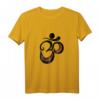 Buntes Meditation Om T-Shirt – Spirituelles Hinduismus & Buddhismus Shirt mit psychedelischem Muster für Raves und Festivals