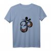 Buntes Meditation Om T-Shirt – Spirituelles Hinduismus & Buddhismus Shirt mit psychedelischem Muster für Raves und Festivals