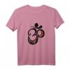 Buntes Meditation Om T-Shirt – Spirituelles Hinduismus & Buddhismus Shirt mit psychedelischem Muster für Raves und Festivals
