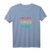 Damen Yoga T-Shirt mit Schwingungen - Zen, Meditation & Achtsamkeit Outfit für Frauen, Freundin, Schwester, Mutter