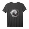 Axolotl Yin und Yang Balance Meditation T-Shirt – Niedliches Amphibien Geschenk für Männer, Frauen & Kinder zu Weihnachten & Geburtstagen