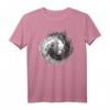 Axolotl Yin und Yang Balance Meditation T-Shirt – Niedliches Amphibien Geschenk für Männer, Frauen & Kinder zu Weihnachten & Geburtstagen