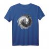 Axolotl Yin und Yang Balance Meditation T-Shirt – Niedliches Amphibien Geschenk für Männer, Frauen & Kinder zu Weihnachten & Geburtstagen