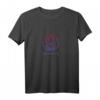 Meditation Lotus Blume Yoga Namaste T-Shirt für Frauen – Spirituelle Yoga-Kleidung mit Lotusdruck und Namaste Schriftzug