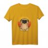 Lustiges Hunde Yoga T-Shirt mit Hund in Meditationspose – Originelles Geschenk für Hunde- und Yoga-Fans zu Weihnachten & Geburtstag