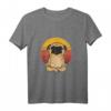 Lustiges Hunde Yoga T-Shirt mit Hund in Meditationspose – Originelles Geschenk für Hunde- und Yoga-Fans zu Weihnachten & Geburtstag